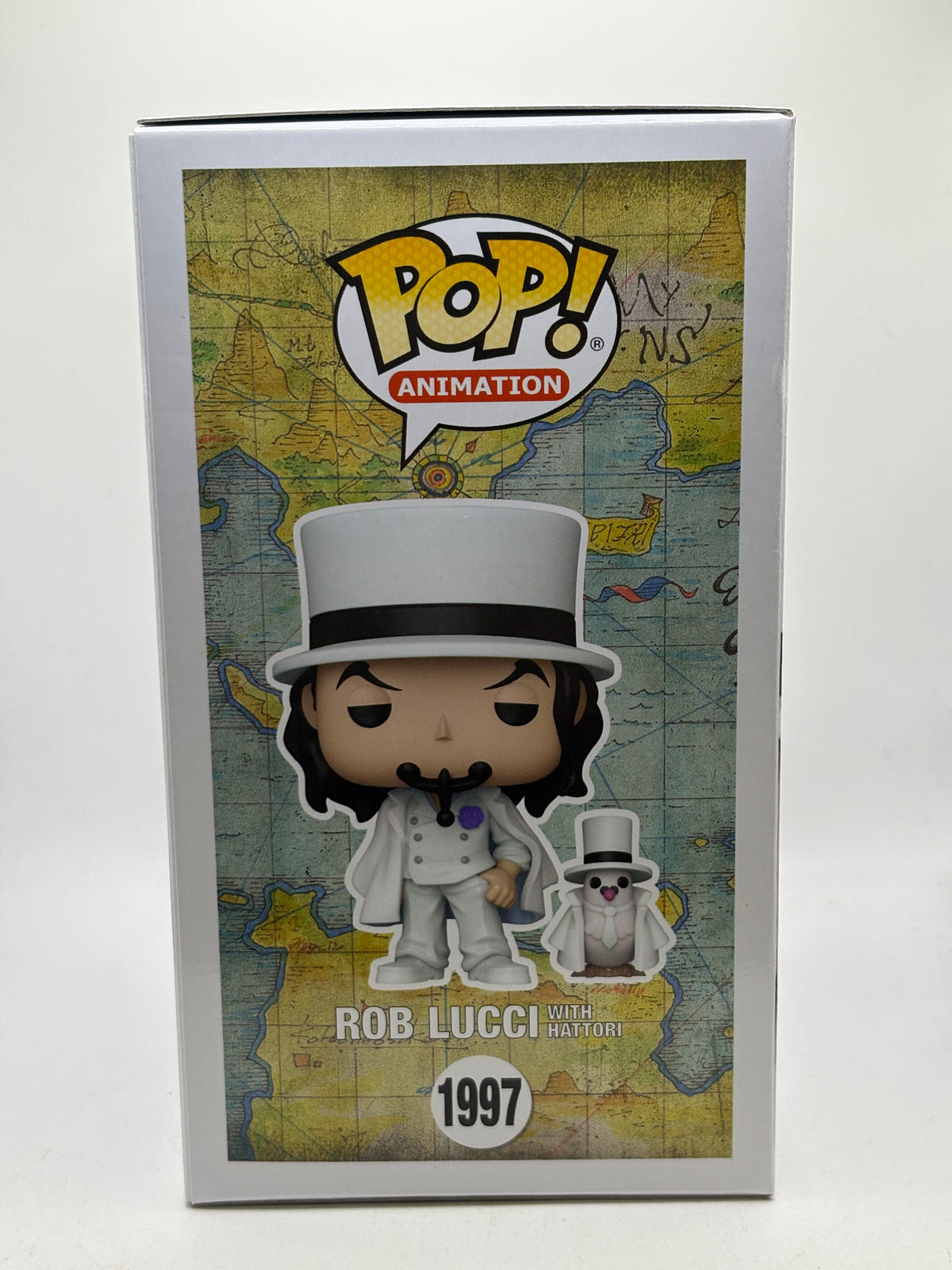 Funko POP! Animation One Piece #1997 Rob Lucci with Hattori Vinyl Figure, photo 4 image 4