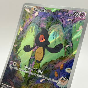 Pokemon TCG White Flare - Yamask 122/086 Illustration Rare NM FRENLY BRICKS - Open 7 Days