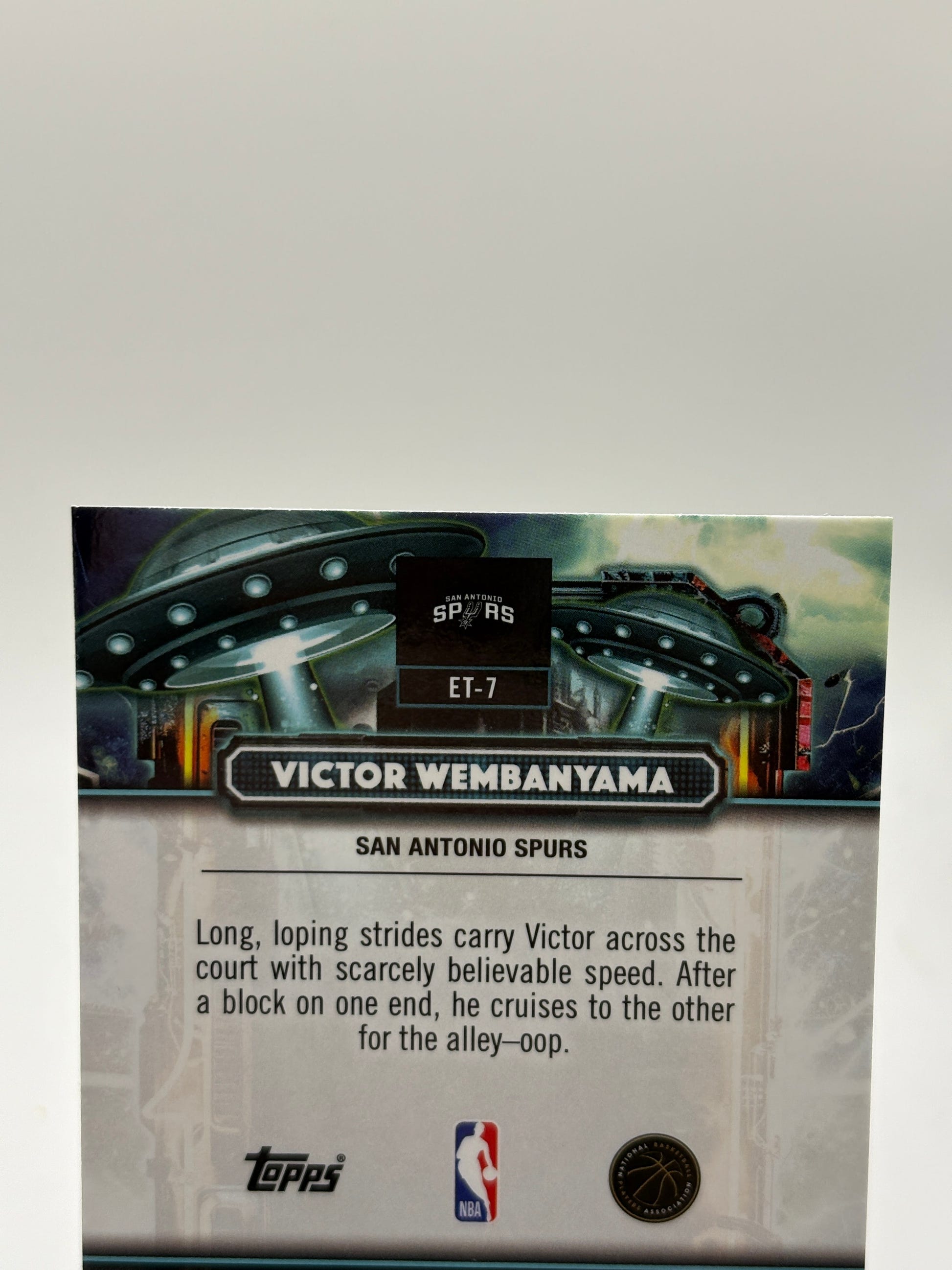 2025-26 Topps Chrome Cosmic Victor Wembanyama #ET-7 Extra Terrestrial Spurs FRENLY BRICKS - Open 7 Days image 3