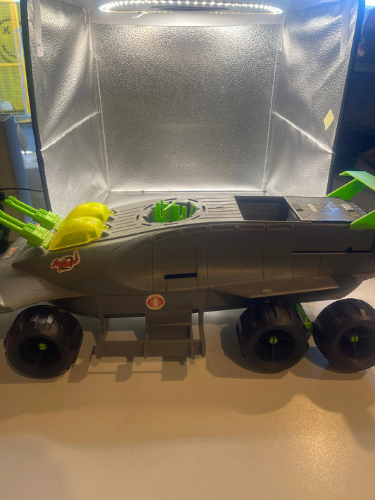 Vintage GI Joe 1990 Cobra Hammerhead Vehicle Hasbro *INCOMPLETE* FRENLY BRICKS - Open 7 Days