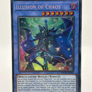 Illusion Of Chaos BACH-EN034 Secret Rare 1st Edition Yugioh Card LP FRENLY BRICKS - Open 7 Days