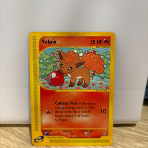 Pokemon Aquapolis 116/147 Vulpix Card LP+ (1) FRENLY BRICKS - Open 7 Days