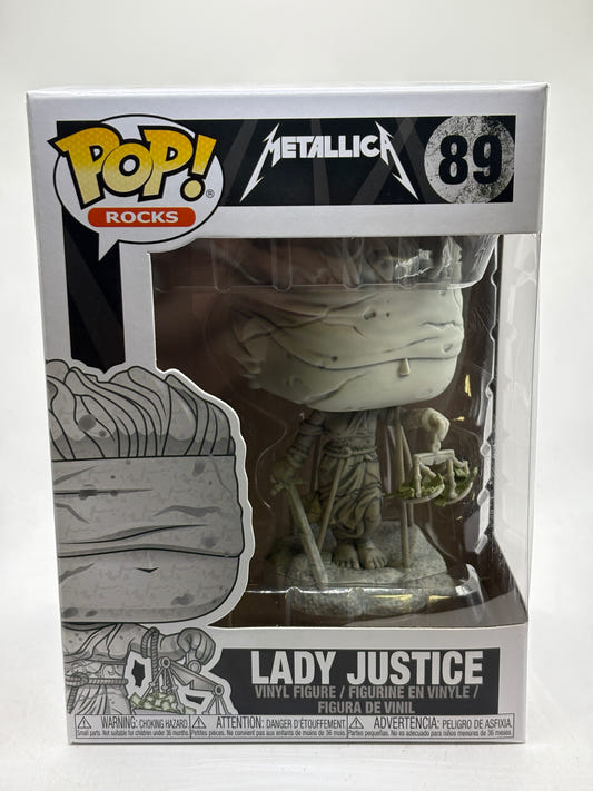 Funko POP! Rocks Metallica #89 Lady Justice Vinyl Figure