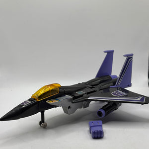 1984 Transformers Vintage G1 SkyWarp Decepticon Jet Transformer Toy Takara Incomplete FRENLY BRICKS - Open 7 Days
