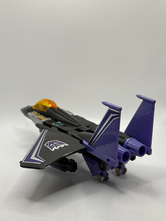 1984 Transformers Vintage G1 SkyWarp Decepticon Jet Transformer Toy Takara Incomplete FRENLY BRICKS - Open 7 Days