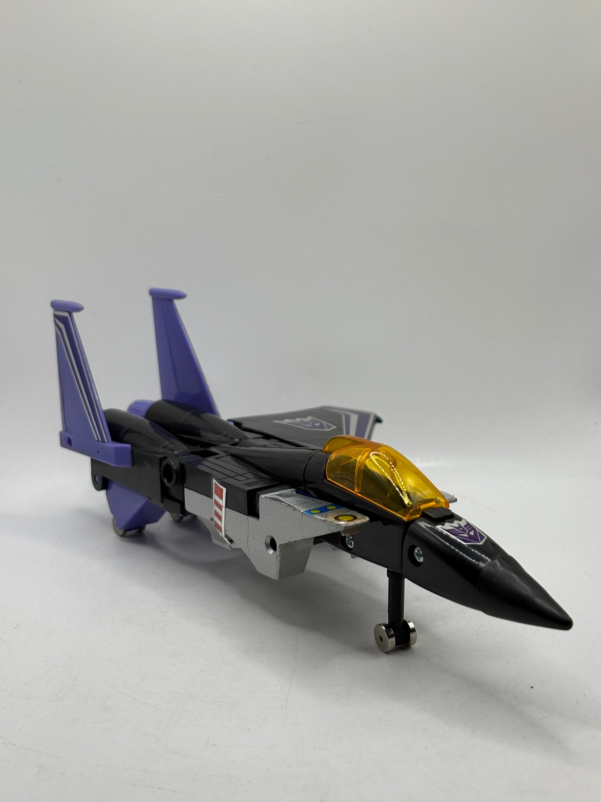 1984 Transformers Vintage G1 SkyWarp Decepticon Jet Transformer Toy Takara Incomplete FRENLY BRICKS - Open 7 Days