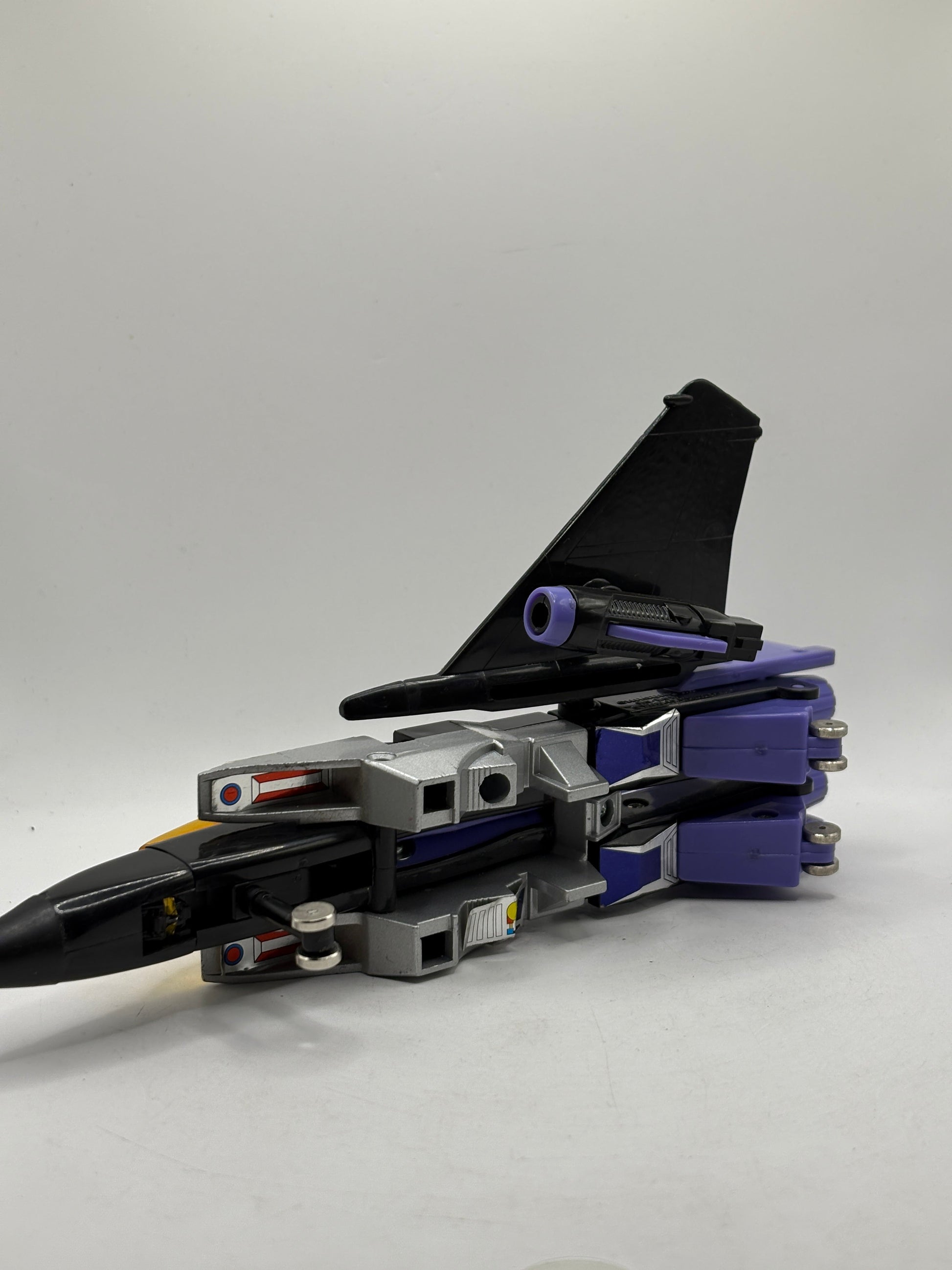 1984 Transformers Vintage G1 SkyWarp Decepticon Jet Transformer Toy Takara Incomplete FRENLY BRICKS - Open 7 Days