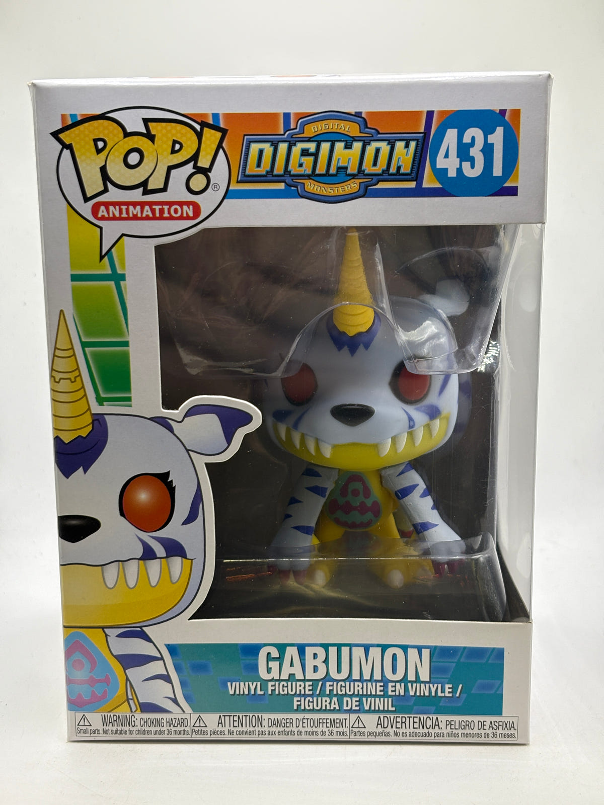 Funko POP! Animation Digimon #431 Gabumon Vinyl Figure image 1