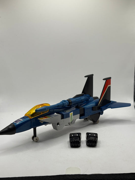Vintage 1984 Transformers G1 Thundercracker Action Figure Loose Incomplete FRENLY BRICKS - Open 7 Days