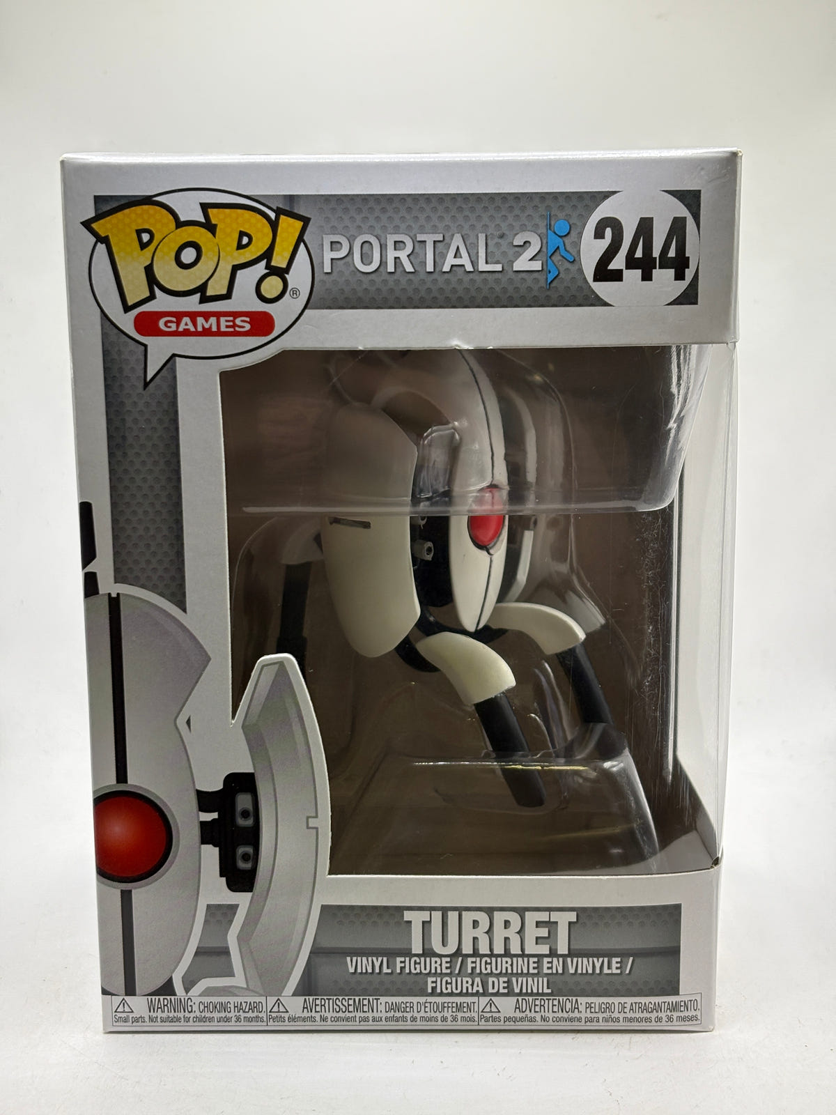 Funko POP! Games Portal 2 #244 Turret Vinyl Figure image 1
