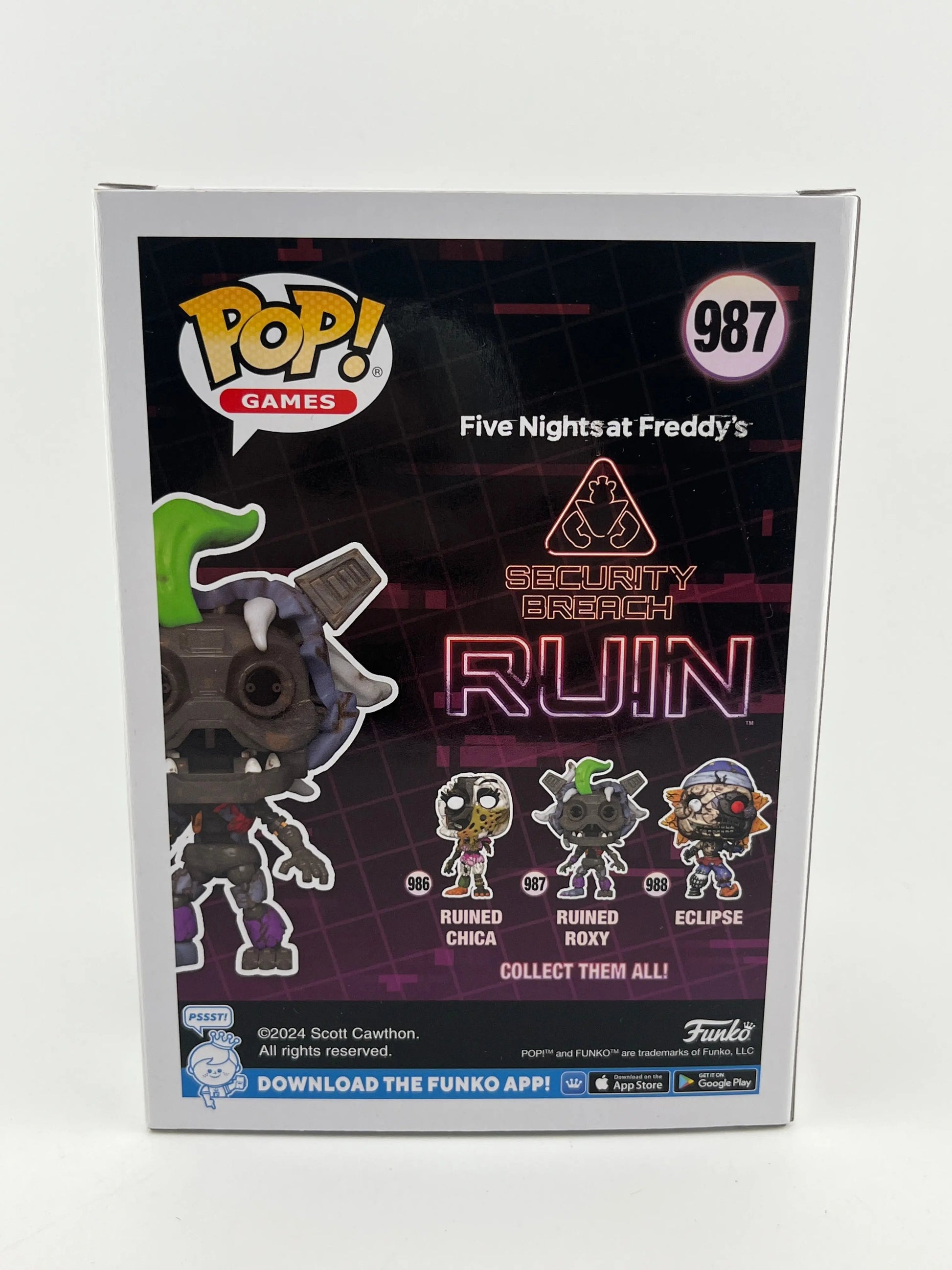 Funko POP Game Five Nights at Freddy’s Ruined Roxy #987 Figure +combinedshipping FRENLY BRICKS - Open 7 Days
