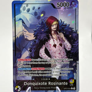 One Piece TCG Donquixote Rosinante Alt Art Legacy of the Master #OP12-061 NM FRENLY BRICKS - Open 7 Days