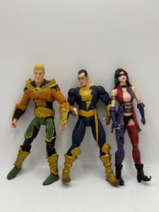 DC Comics Injustice Gods Among Us Action Figures Loose x 3