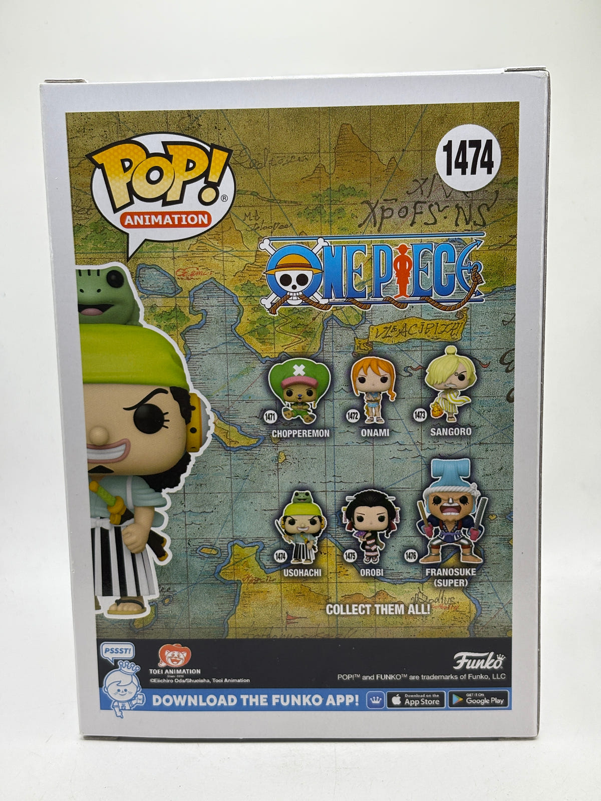 Funko POP! Animation One Piece #1474 Usohachi Vinyl Figure, photo 3 image 3