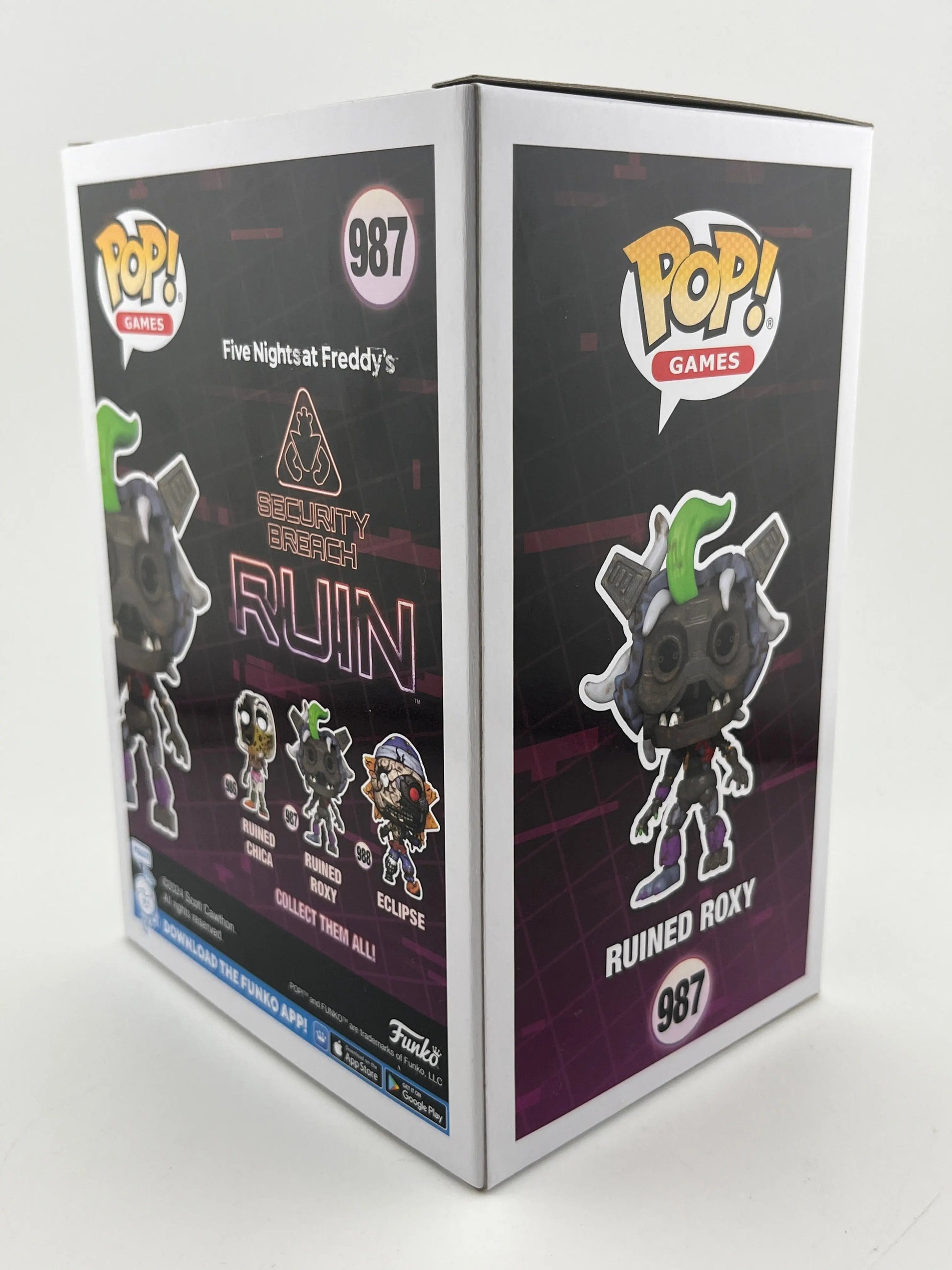 Funko POP Game Five Nights at Freddy’s Ruined Roxy #987 Figure +combinedshipping FRENLY BRICKS - Open 7 Days
