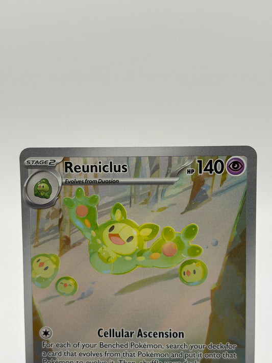Pokemon TCG SVP Promos - Reuniclus SVP 212 Black Star Promo Illustration NM FRENLY BRICKS - Open 7 Days
