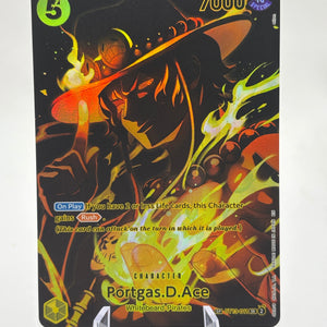 One Piece TCG - Portgas D Ace ST13-011 SR SP NM ALT ART FRENLY BRICKS - Open 7 Days