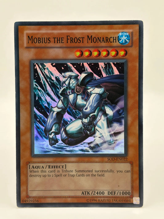 Yugioh Mobius the Frost Monarch SOD-EN022 Unlimited MP FRENLY BRICKS - Open 7 Days