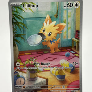 Pokemon TCG White Flare - Lillipup 154/086 Illustration Rare NM FRENLY BRICKS - Open 7 Days