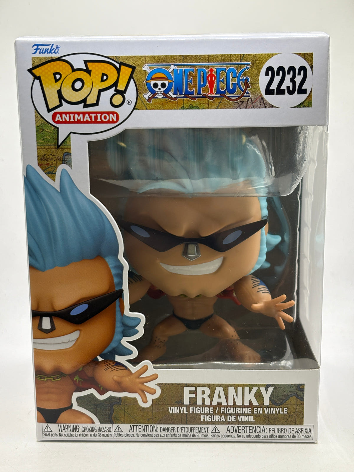 Funko POP! Animation One Piece #2232 Franky Vinyl Figure image 1