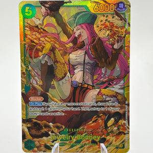 Bandai One Piece Jewelry Bonney OP12-118 Secret Rare Alt Art Foil EN FRENLY BRICKS - Open 7 Days