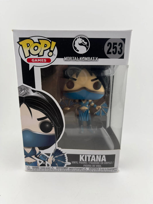 Funko POP! Games Mortal Kombat X Kitana #253 Vinyl Figure + combined shipping FRENLY BRICKS - Open 7 Days