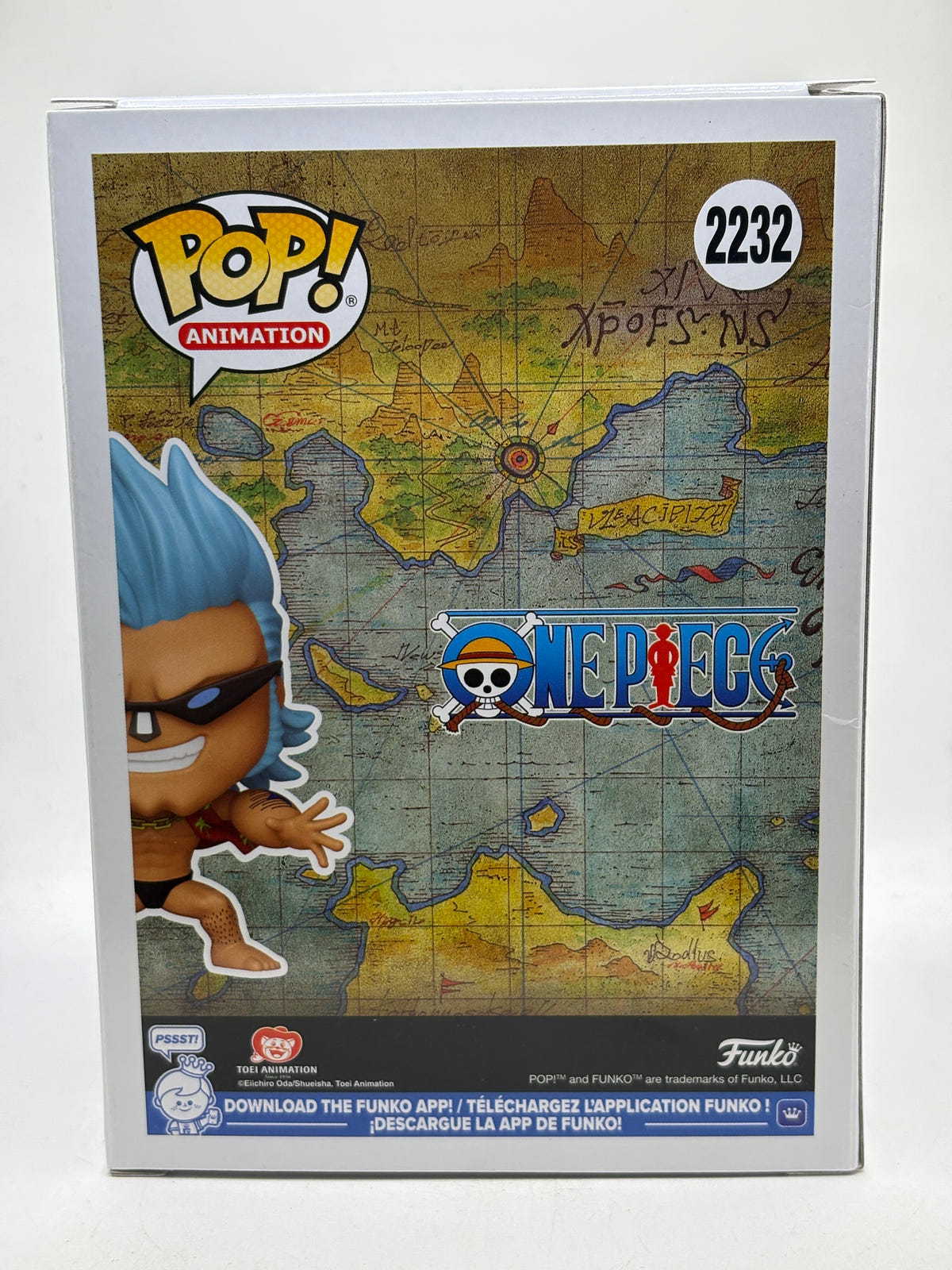 Funko POP! Animation One Piece #2232 Franky Vinyl Figure, photo 3 image 3