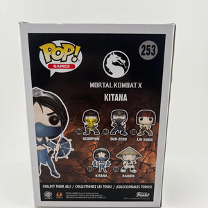 Funko POP! Games Mortal Kombat X Kitana #253 Vinyl Figure + combined shipping FRENLY BRICKS - Open 7 Days
