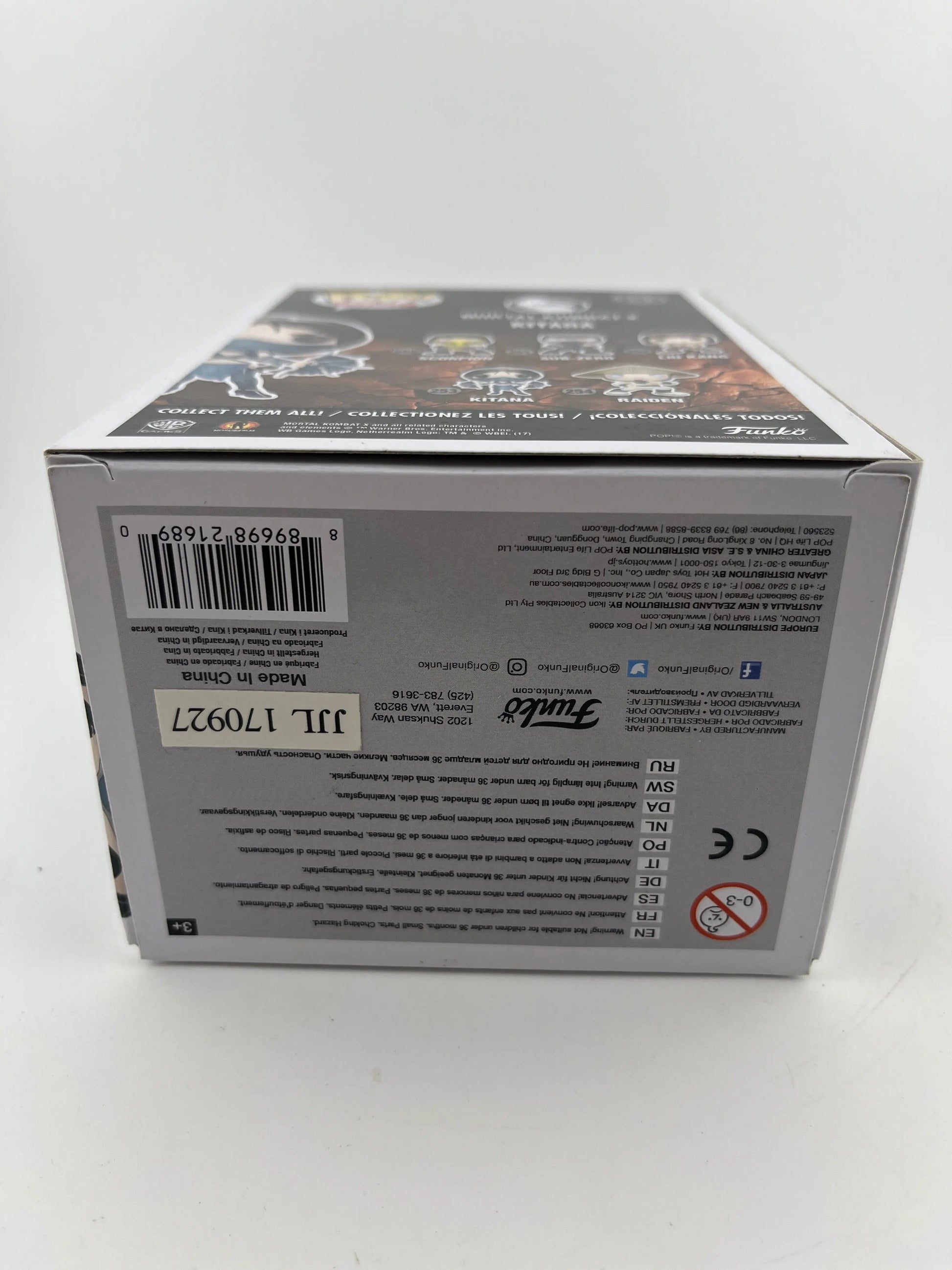 Funko POP! Games Mortal Kombat X Kitana #253 Vinyl Figure + combined shipping FRENLY BRICKS - Open 7 Days