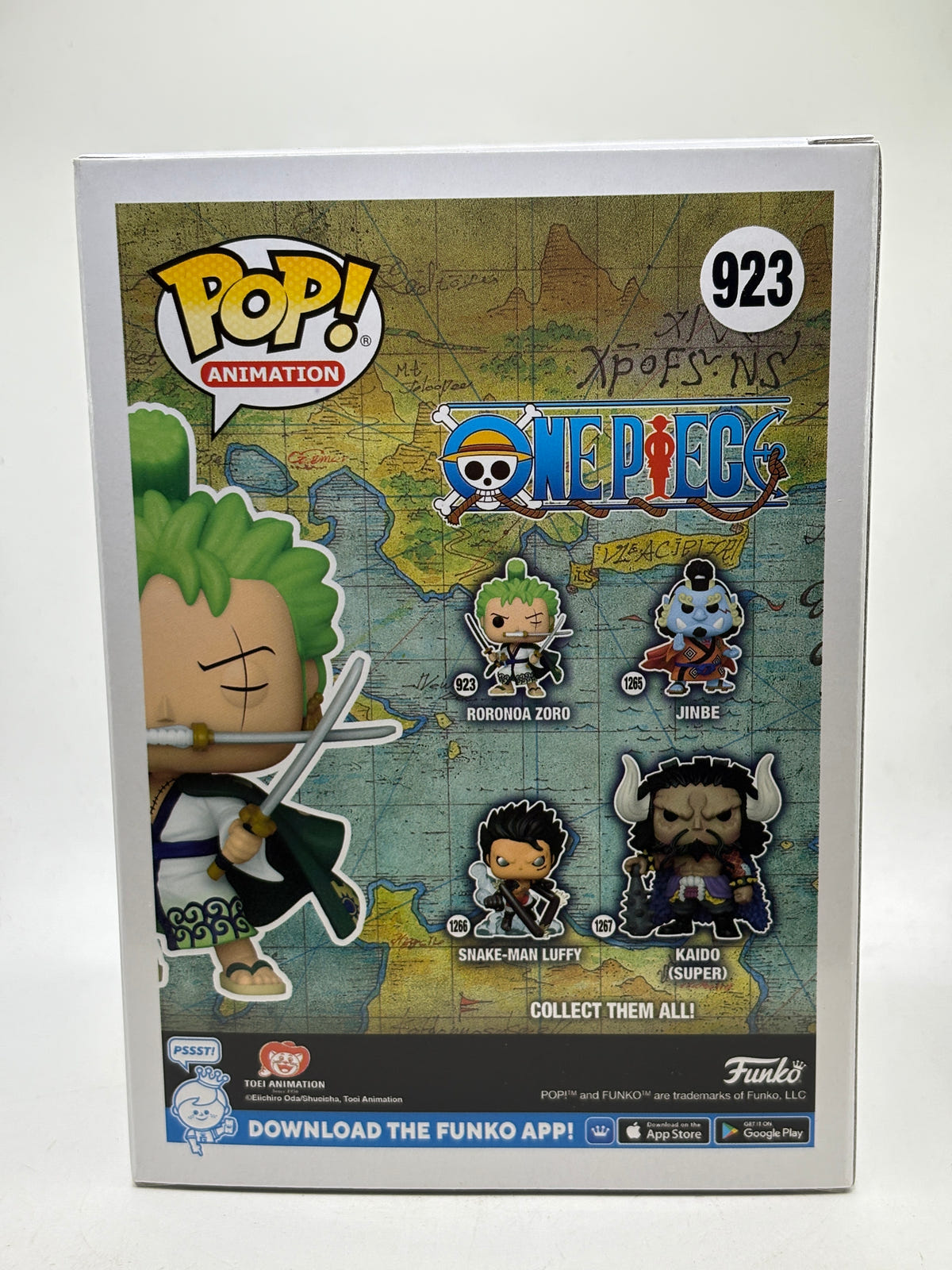 Funko POP! Animation One Piece #923 Roronoa Zoro Vinyl Figure, photo 3 image 3