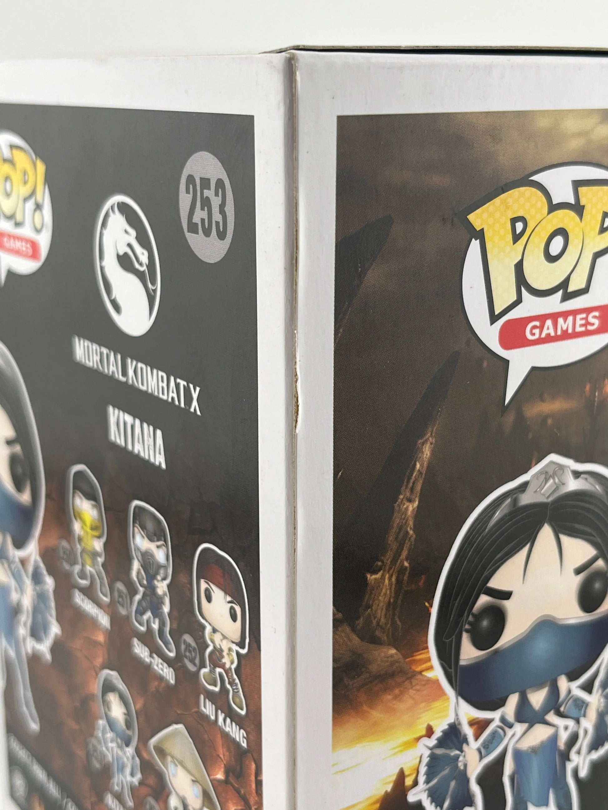 Funko POP! Games Mortal Kombat X Kitana #253 Vinyl Figure + combined shipping FRENLY BRICKS - Open 7 Days