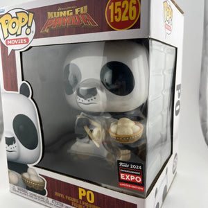 Funko POP Movies Kung Fu Panda Po #1526 2024 Entertainment Expo Limited Edition FRENLY BRICKS - Open 7 Days