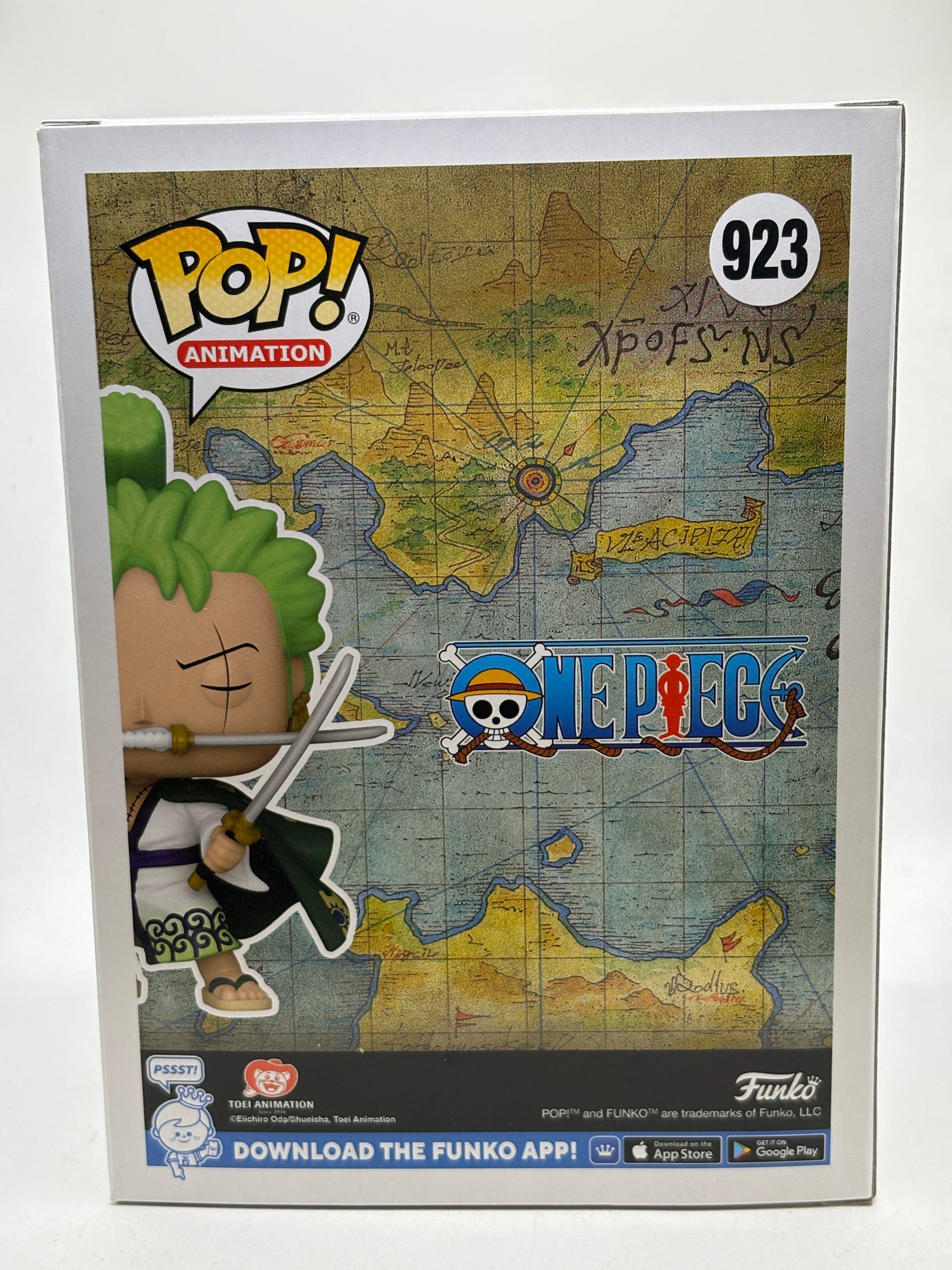Funko POP! Animation One Piece #923 Roronoa Zoro Glow Special Edition image 3