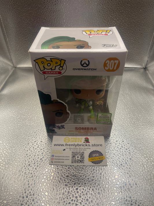 Funko POP! Games Overwatch #307 Sombra 2019 Spring Con Limited FRENLY BRICKS - Open 7 Days