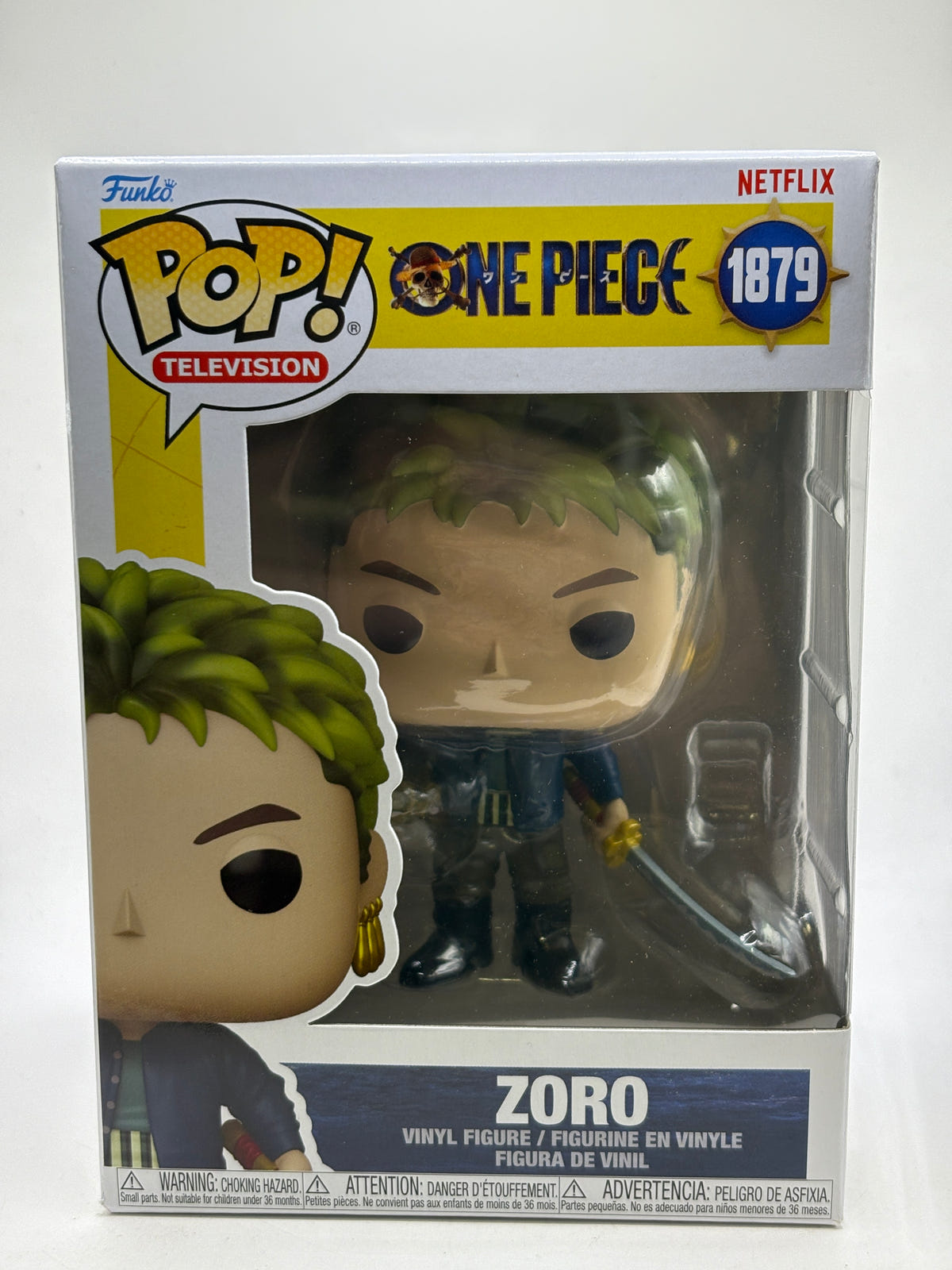 Funko POP! Television One Piece #1879 Zoro Vinyl Figure image 1