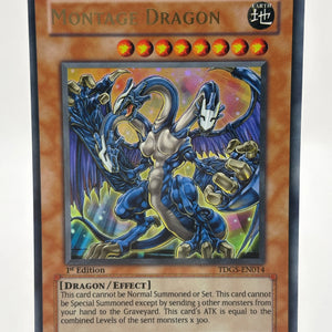 Yu-Gi-Oh! Montage Dragon TDGS-EN014 Ultra Rare Unlimited LP FRENLY BRICKS - Open 7 Days