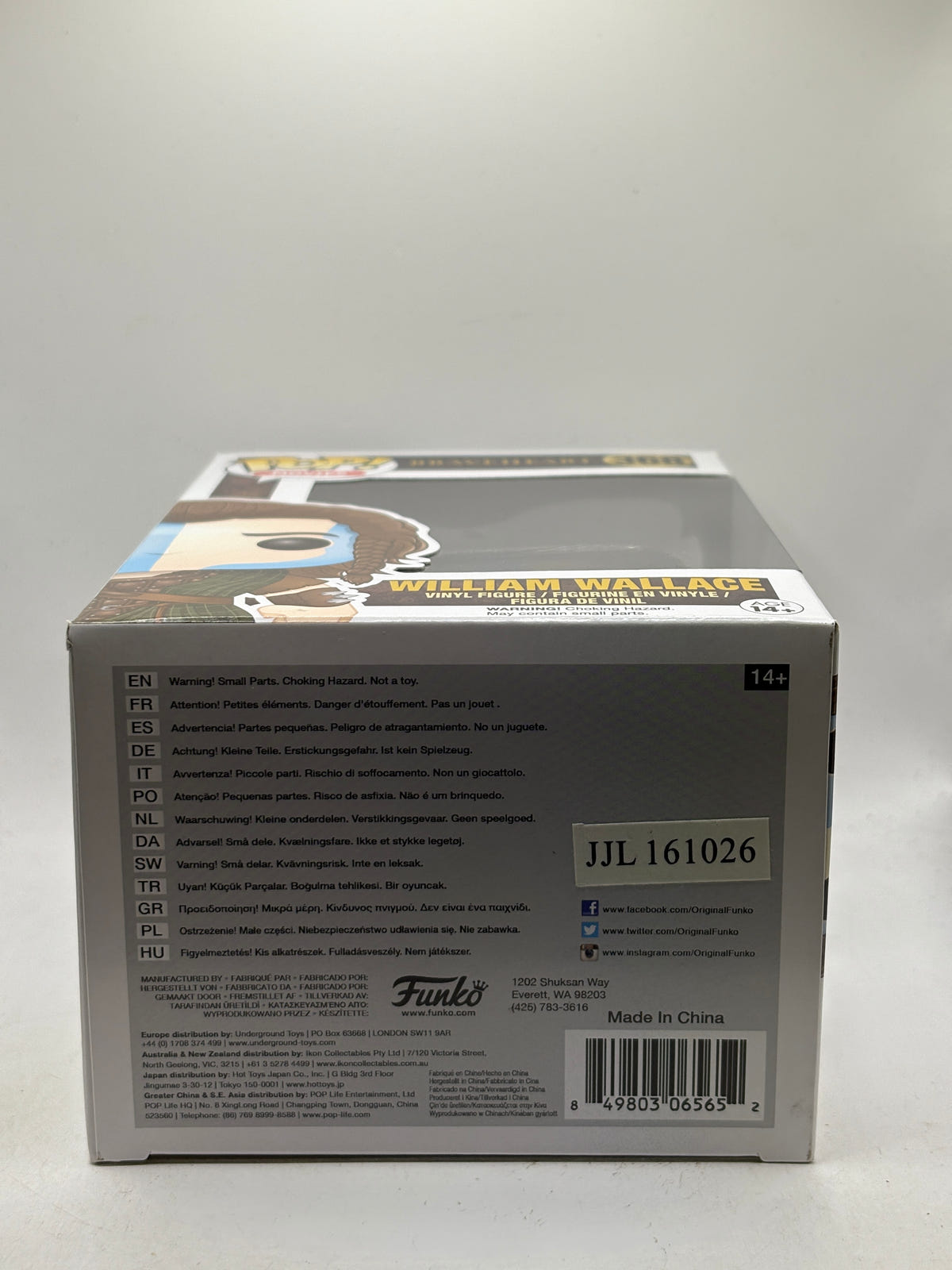 Funko POP! Movies Braveheart #368 William Wallace Vinyl Figure, photo 6 image 6