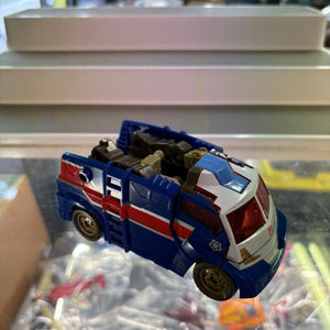 Transformers Energon TOW-LINE Powerlinx RID Wrecker Van BAF Animated 2004 *INCOMPLETE* FRENLY BRICKS - Open 7 Days
