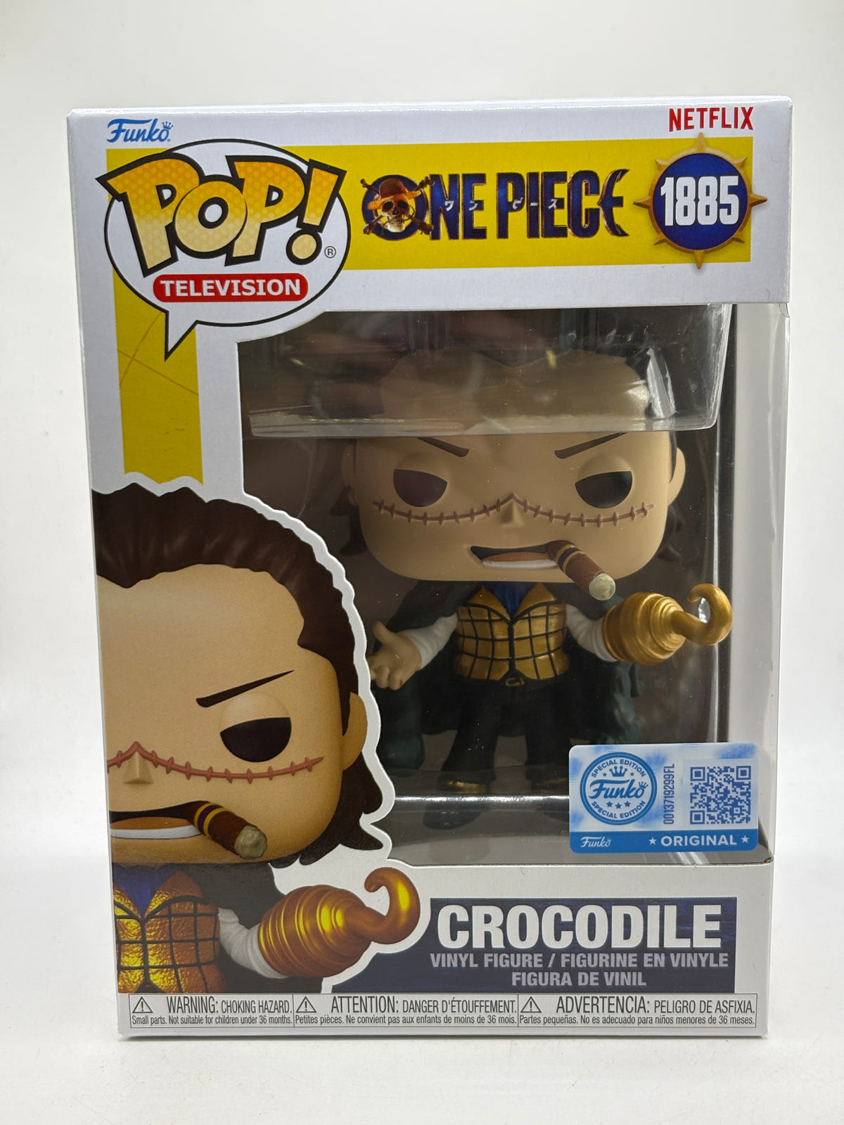 Funko POP! Television One Piece #1885 Crocodile Vinyl Figure image 1