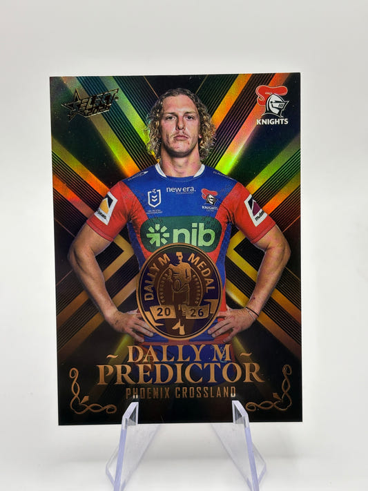 2026 SELECT NRL LEAGUE HEROES PHOENIX CROSSLAND DALLY M PREDICTOR FRENLY BRICKS - Open 7 Days