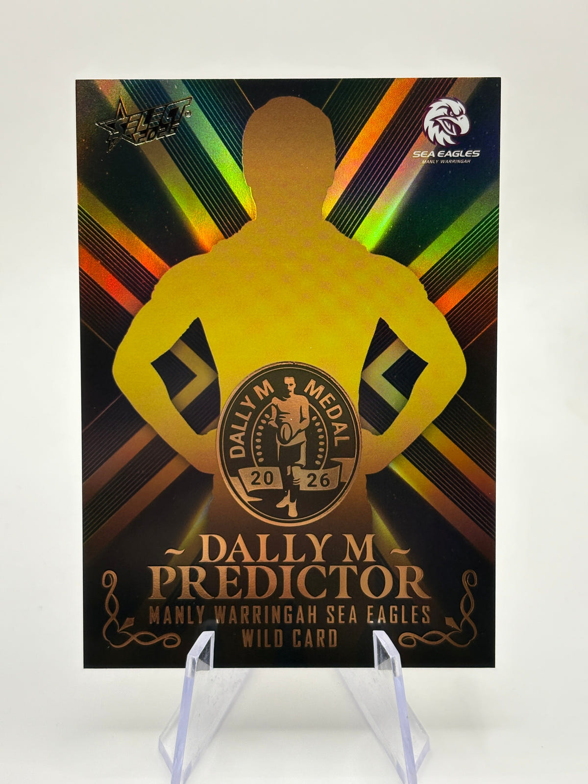2026 Select Dally M Predictor Manly Wild Card /270 FRENLY BRICKS - Open 7 Days image 1