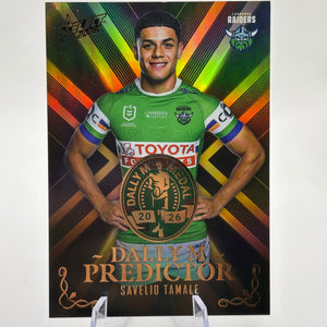 2026 League Heroes Dally M Predictor Savelio Tamale /270 FRENLY BRICKS - Open 7 Days