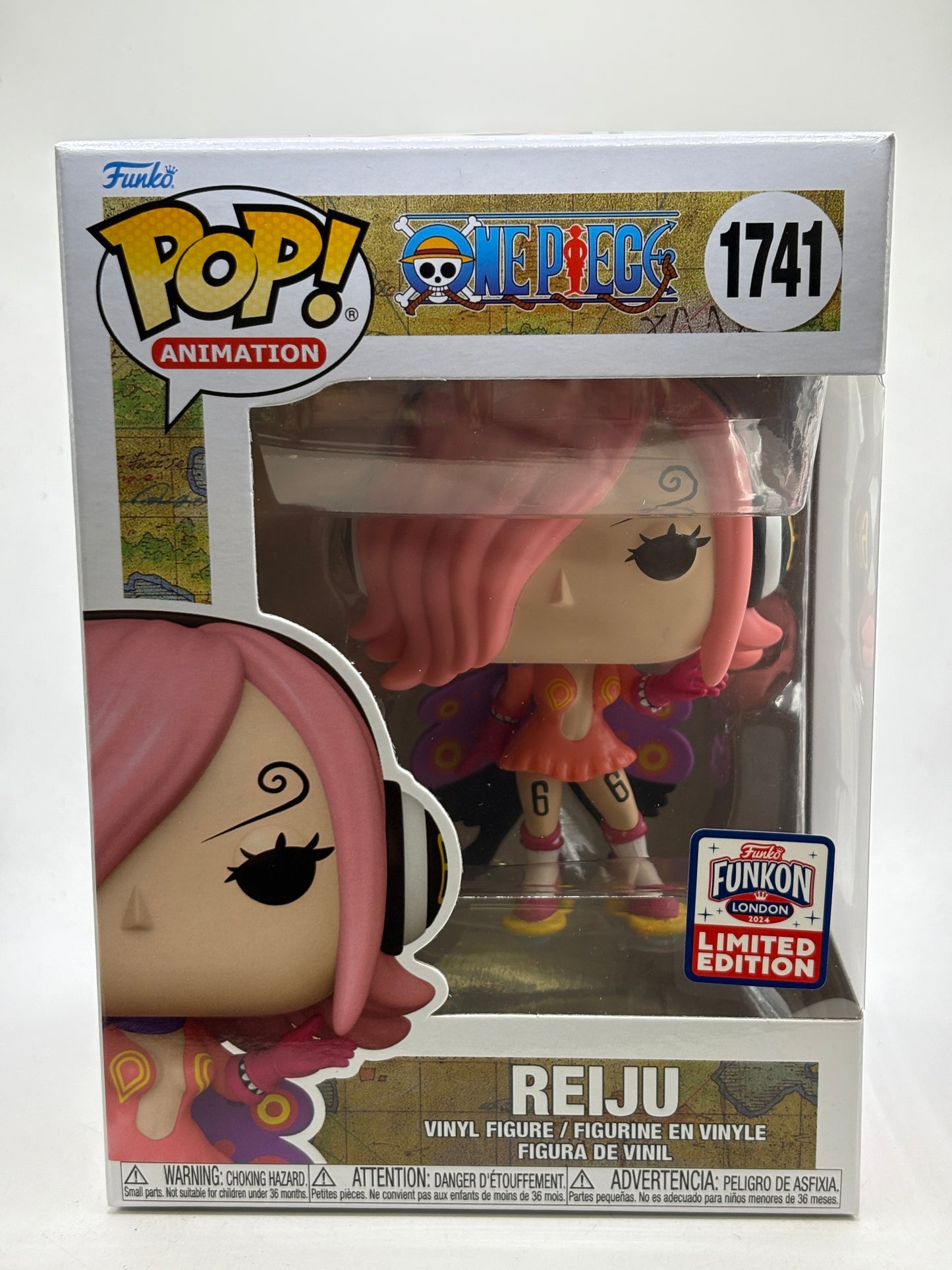 Funko POP! Animation One Piece #1741 Reiju 2024 Funkon Limited Edition