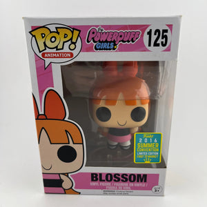 Funko POP Animation The Powerpuff Girls Blossom #125 2016 Summer Convention FRENLY BRICKS - Open 7 Days