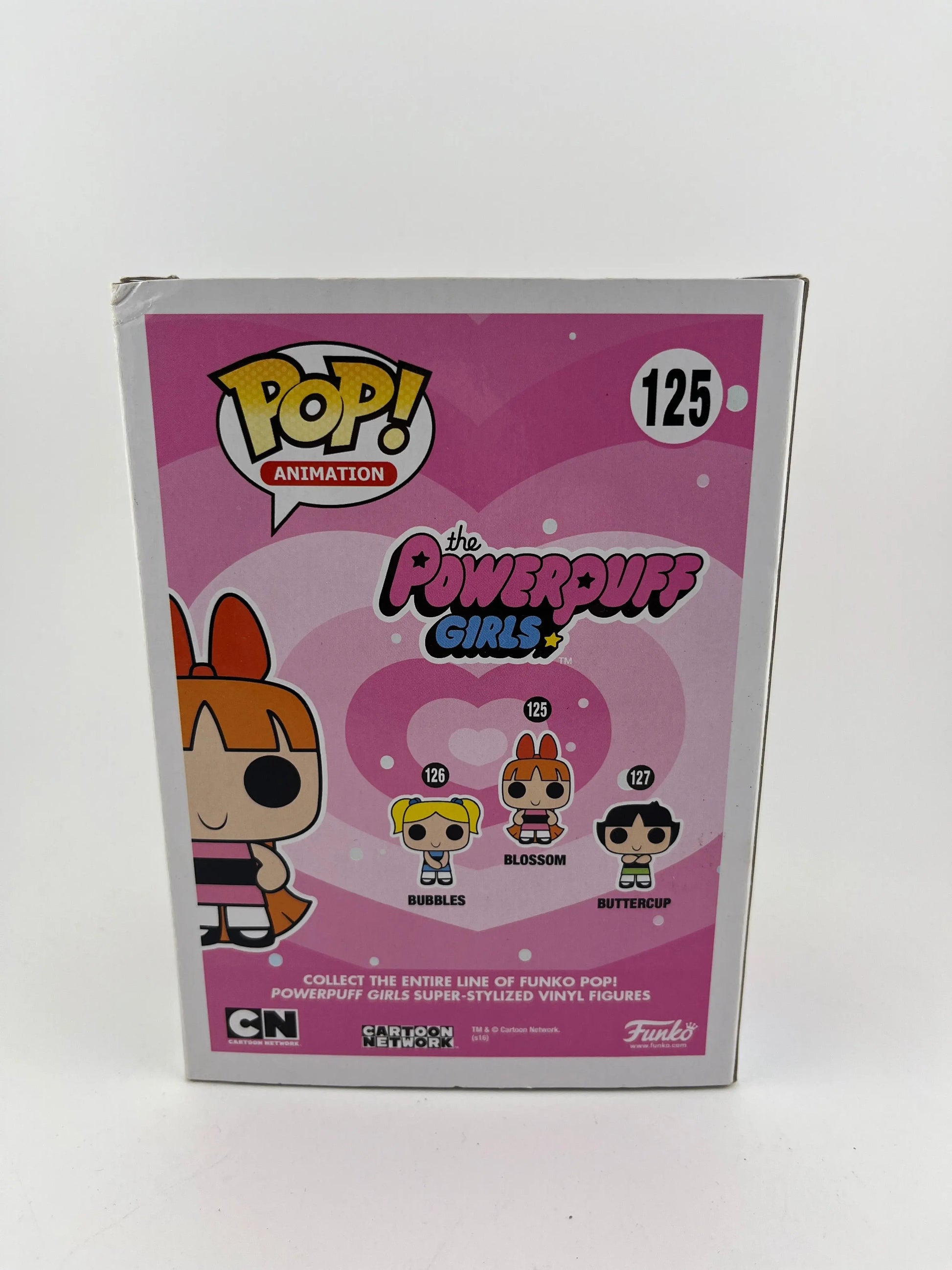 Funko POP Animation The Powerpuff Girls Blossom #125 2016 Summer Convention FRENLY BRICKS - Open 7 Days