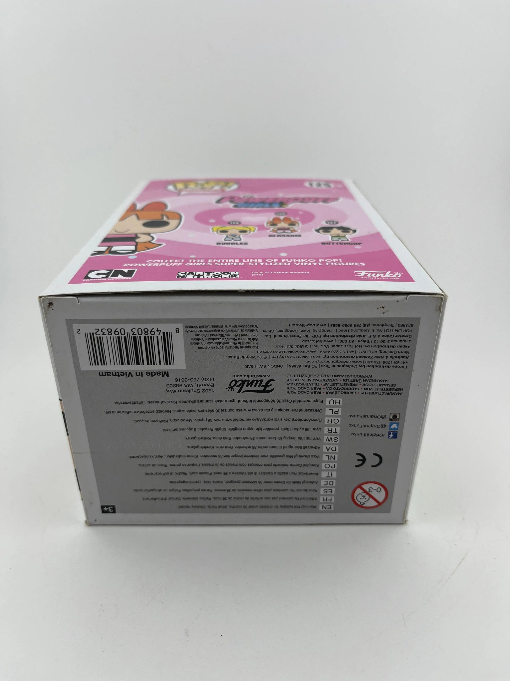 Funko POP Animation The Powerpuff Girls Blossom #125 2016 Summer Convention FRENLY BRICKS - Open 7 Days