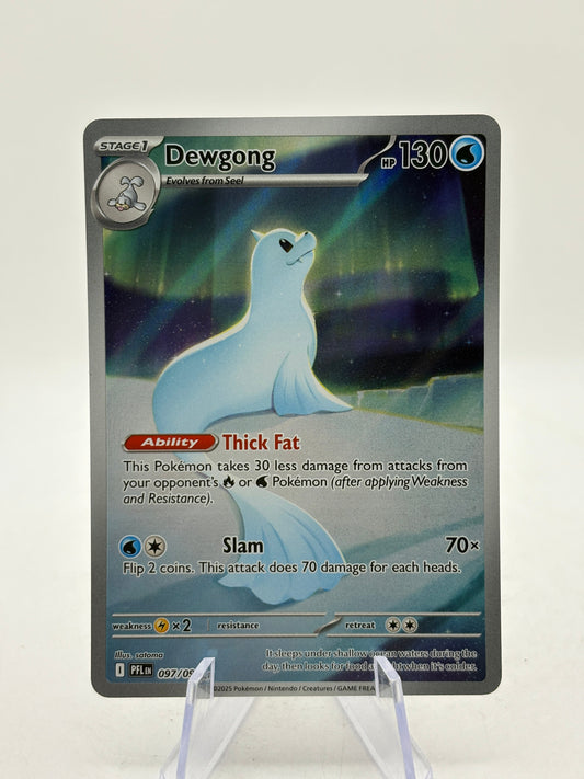 Pokemon TCG Mega Phantasmal Flames - Dewgong 097/094 Illustration Rare NM FRENLY BRICKS - Open 7 Days
