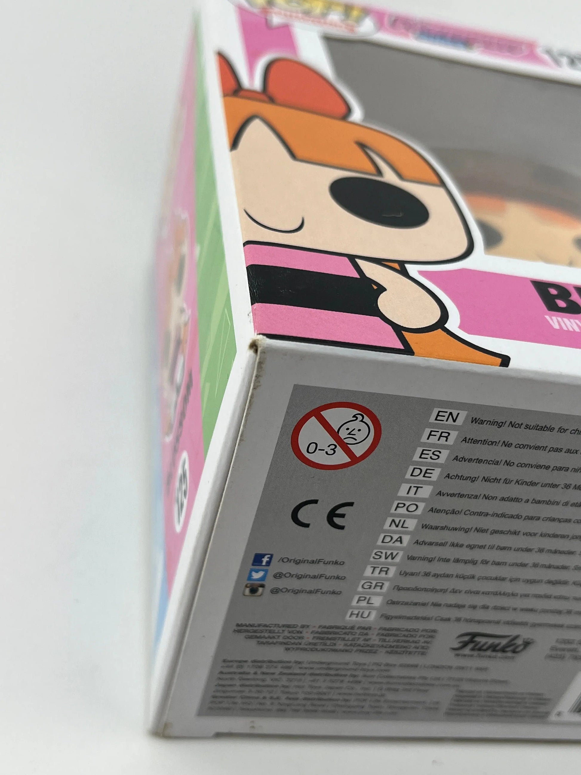 Funko POP Animation The Powerpuff Girls Blossom #125 2016 Summer Convention FRENLY BRICKS - Open 7 Days