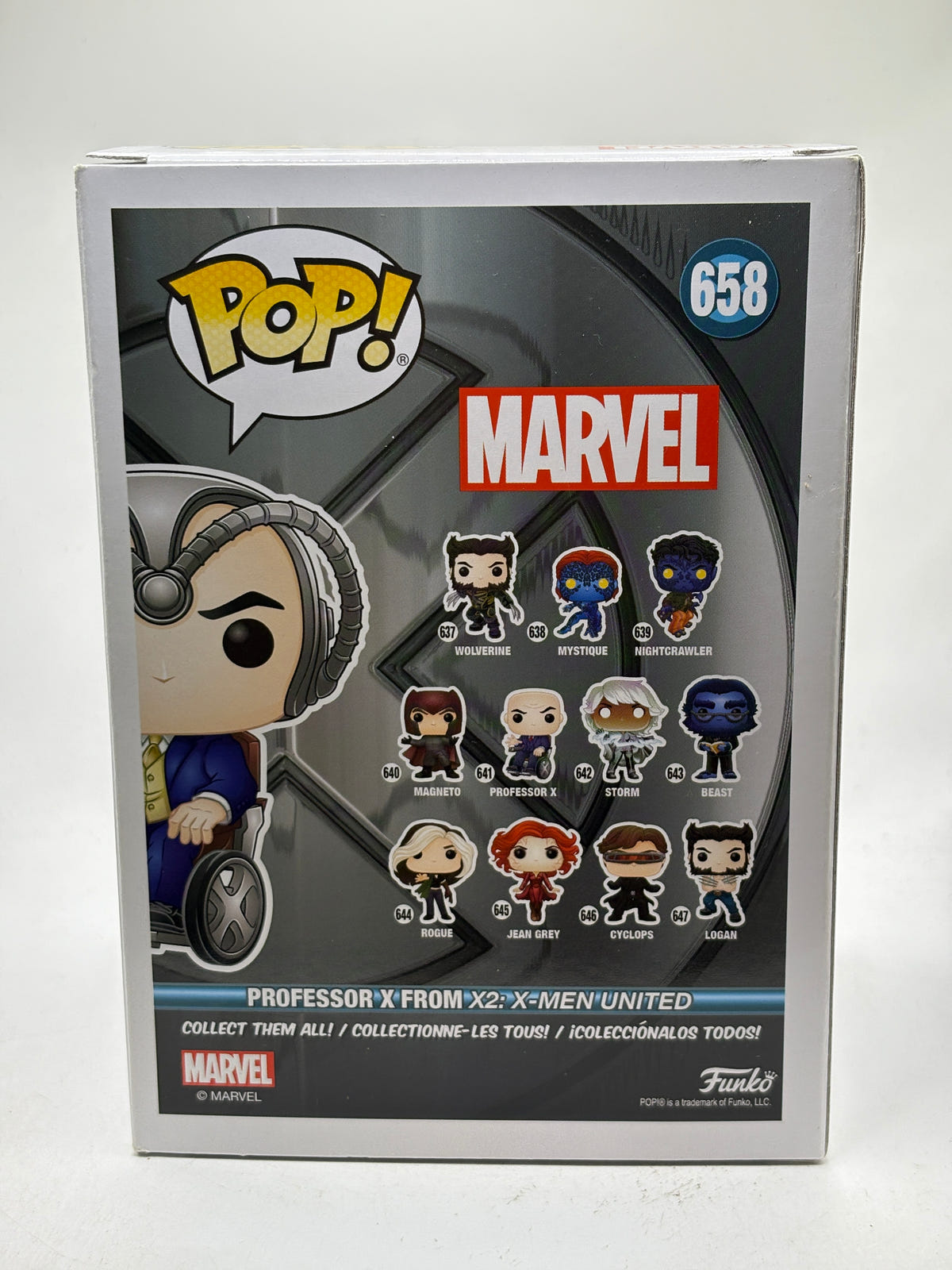 Funko POP! Marvel #658 Professor X Special Edition Vinyl Figure, photo 3 image 3