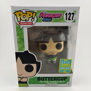 Funko POP Animation The Powerpuff Girls Buttercup #127 2016 Summer Convention FRENLY BRICKS - Open 7 Days
